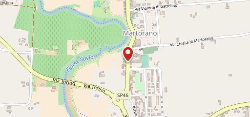 Magic Pizza Bio Martorano di Cesena on map