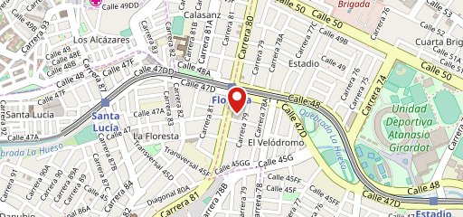Malú Restaurante&Bar (Ajiacos,Mondongos y Cazuelas) en el mapa
