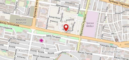 Restaurant „Mambos” on map