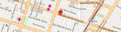 Restaurante Mangue Azul no mapa