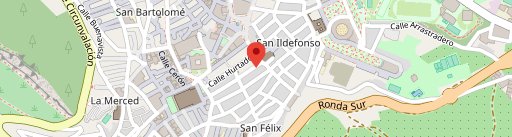 Manolito's pizza on map