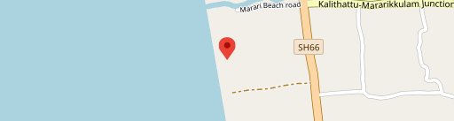 Marari Beach hut Resto Cafe on map