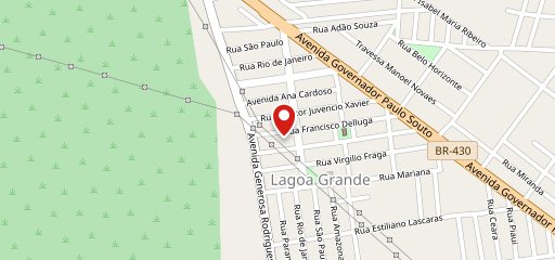 Bar e Restaurante Dona Maria na Lagoa Grande no mapa