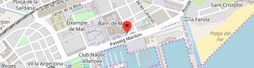 Restaurant Marina Can Coll en el mapa