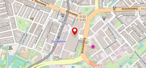 eazie Rotterdam Zuidplein en el mapa