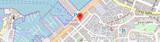 Marinato Trieste on map