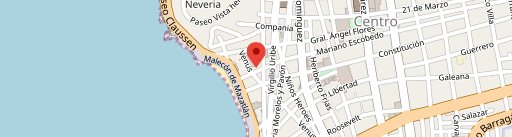 Restaurant Mariscos Bahía on map