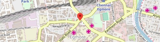 Mathsya Egmore on map