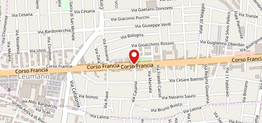 McDonald's Collegno Corso Francia sulla mappa
