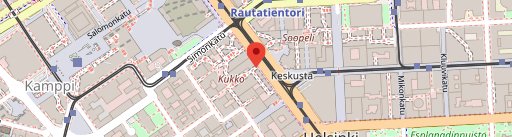 McDonald's Helsinki Forum Katutaso на карте