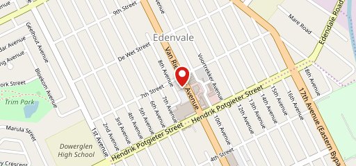 McDonald's Edenvale Drive-Thru auf Karte