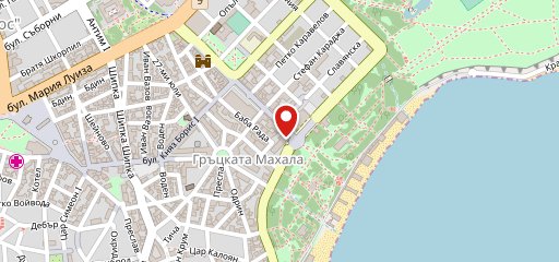 Café Memento Varna auf Karte
