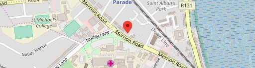 Merrion Inn en el mapa