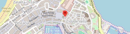 Meson A Roda - A Coruña en el mapa