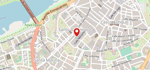 Restaurante-saM Vicente en el mapa