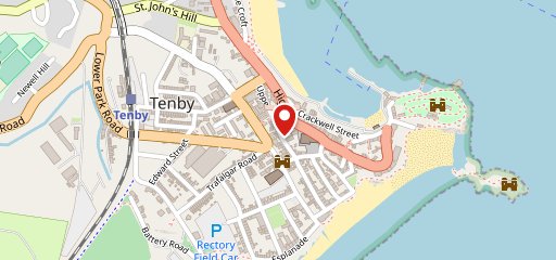 Twelve Tenby on map