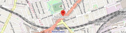 Milkbar & grill Newtown на карте