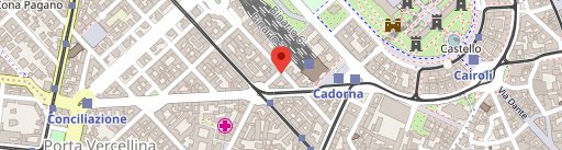 miscusi Milano Cadorna sulla mappa