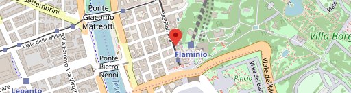 Mondo arancina Flaminia sulla mappa