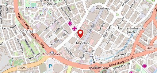 Moor Cafe en el mapa