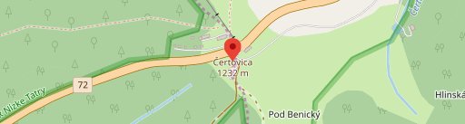 Motorest Čertovica en el mapa