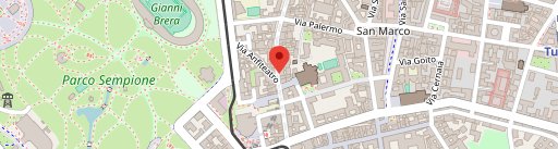 Tamandi Corso Garibaldi auf Karte