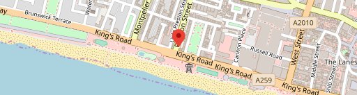 Moyos Burgers Brighton on map