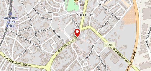 MS Café du centre Sarcellois на карте