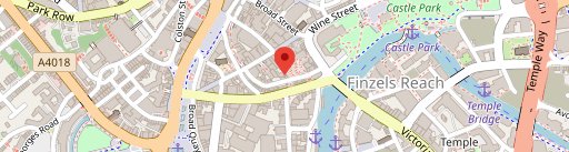 Mugshot Restaurants Bristol на карте