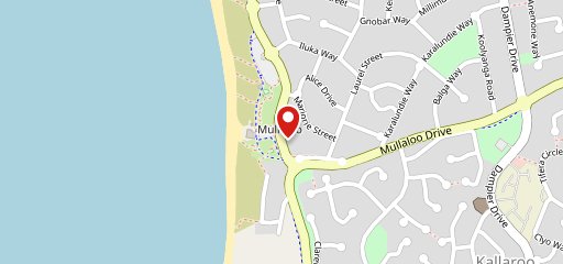 Mullaloo Beach Hotel en el mapa