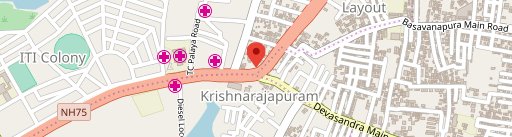 Nandhana Palace - Andhra Style Restaurant - KR Puram on map