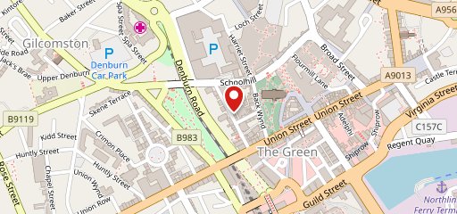Nando's Aberdeen - Belmont Street en el mapa