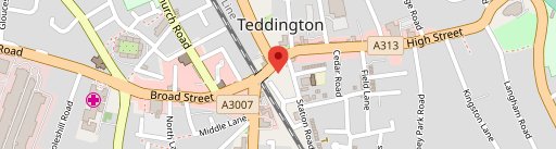 Nando's Teddington на карте
