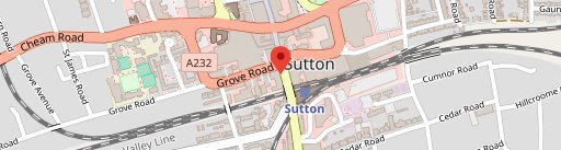 Nando's Sutton on map