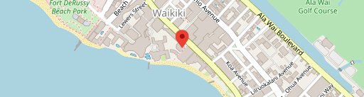 Banan Waikiki Beach Shack en el mapa