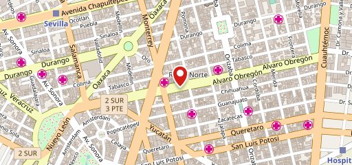 Café Néctar Negro on map