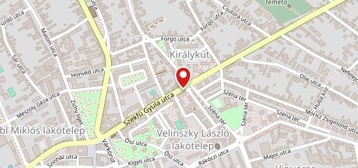 Nemszemét Street Bisztró на карте