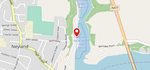 Neyland Yacht Club on map