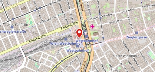 NORDSEE Wien Westbahnhof auf Karte