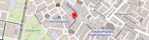 NORDSEE Wien Kohlmarkt en el mapa
