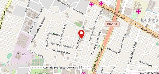 Nova Kis Pizzaria e Restaurante no mapa