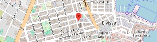 Nude Café Ibiza on map