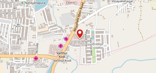 Oakwood Residence Whitefield Bangalore on map