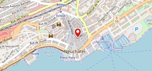 Okapi Neuchâtel sulla mappa