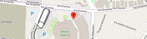 Old Wild West Torino Stadio sulla mappa