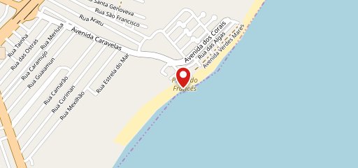 Olibaba Beach Bar no mapa