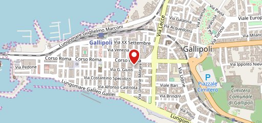 Pizzeria Gallipoli Open12 sulla mappa