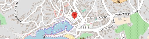 O Rev Cassis on map