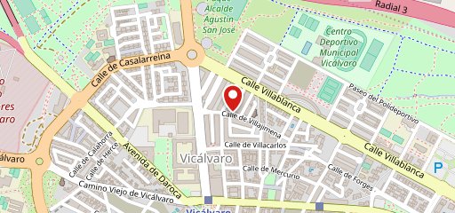 Restaurante chino en Vicálvaro y Cañaveral de Vicálvaro 28052 (San Blas y Moratalaz)- Oriente Capital en el mapa