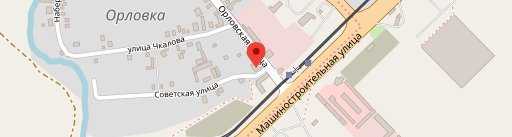 Орловский дворец на карте
